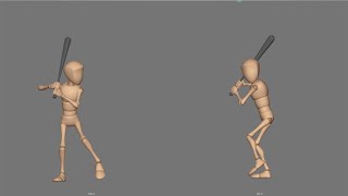 Reference for bat swing animation