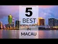 Best Restaurants in Macau - YouTube