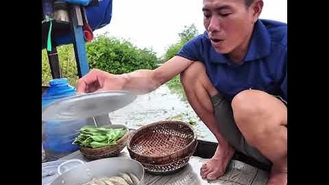 Cá Chạch hấp cơm, cá Rầm nướng than. 