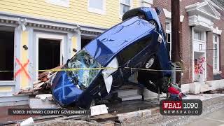 Howard County Government Provides Look At Main Street Ellicott City Damage