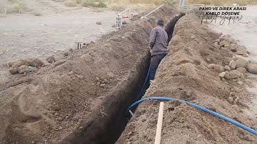 Evden Direğe Yeraltı Elektrik Kablo Döşemesi Nasıl Yapılmalı?