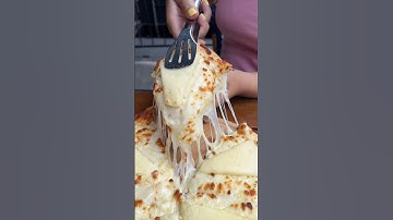 Just a little bit of cheese… 🤤🤤 The KHACHAPURI from Saperavi NYC in the East Village! #DEVOURPOWER