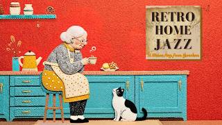RETRO HOME JAZZ ☕ A Warm Hug from Grandma - You are safe here | 1940s Soft Swing | hyggetid screenshot 5