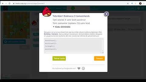 Robotik Kodlama 1 ve 2  sınıf 2  egitim videosu