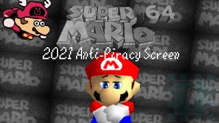 SM64 Anti-Piracy Screen (2021) Resimi