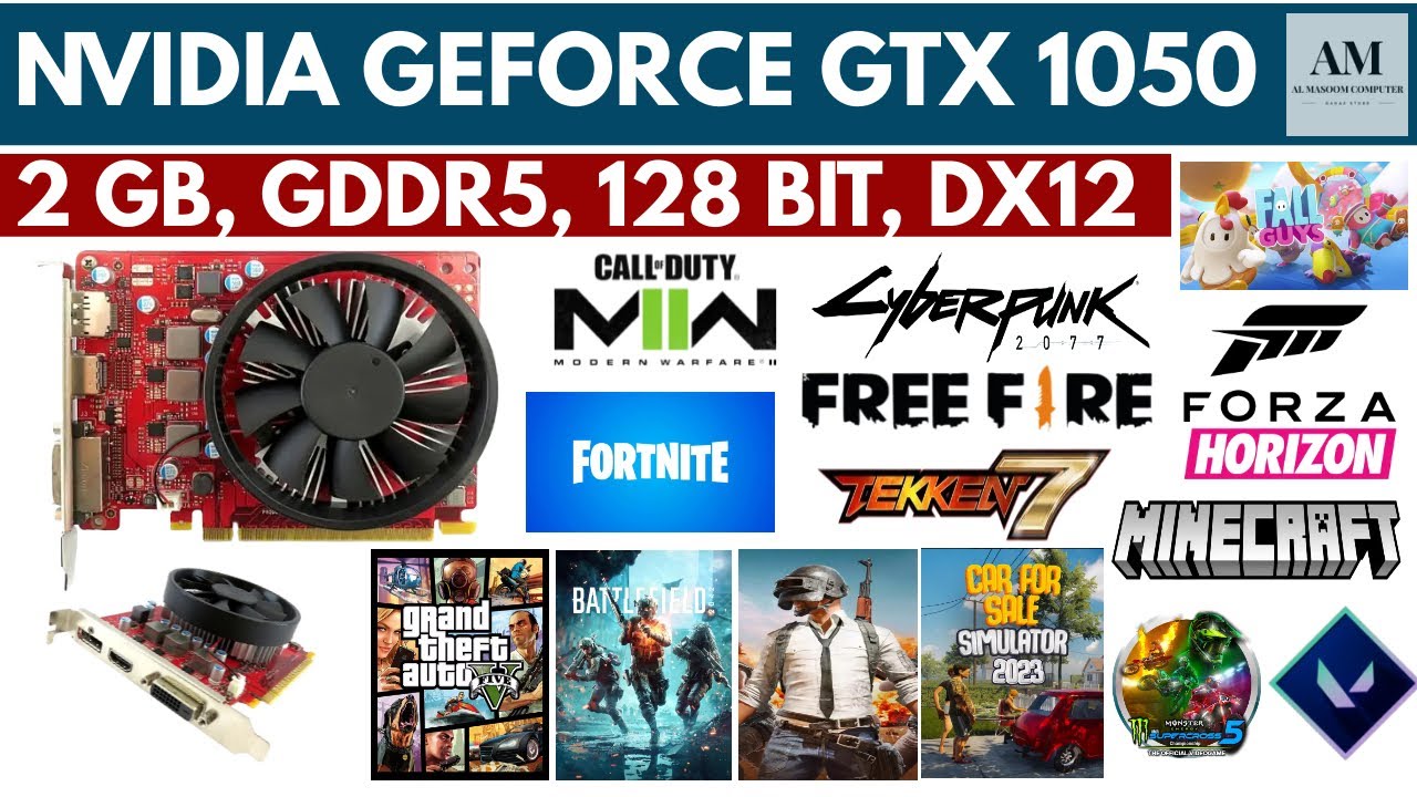 NVIDIA GEFORCE GTX 1050 [ 2GB, GDDR5, 128 BIT, DX 12 ] GAMEPLAY - YouTube