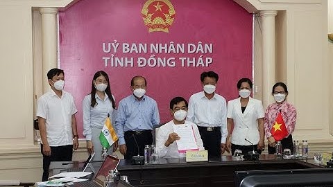 Xúc tiến thương mại, đầu tư giữa doanh nghiệp Đồng Tháp và Ấn Độ