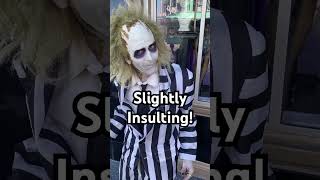 Beetlejuice insulted by dad joke! #comedy #funny #dadjokes