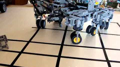 CURIOSITY ROBOTC LEGO NXT part 3 / 4