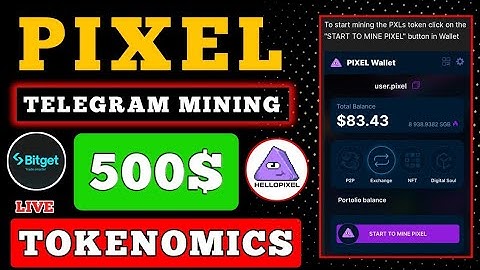 Pixel Telegram Bot Free Mining Project 🪙⛏️