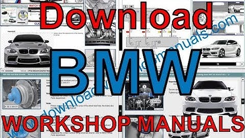 Bmw Service Repair Workshop Manual Download Bmw Tis