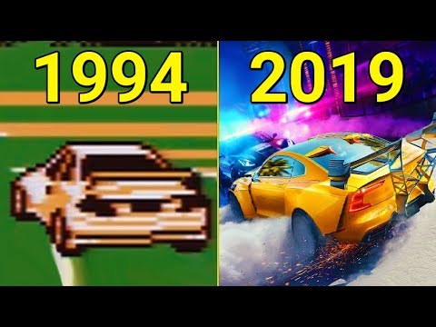 Evolution of Need for Speed Games 1994-2019