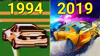 Evolution of Need for Speed Games 1994-2019