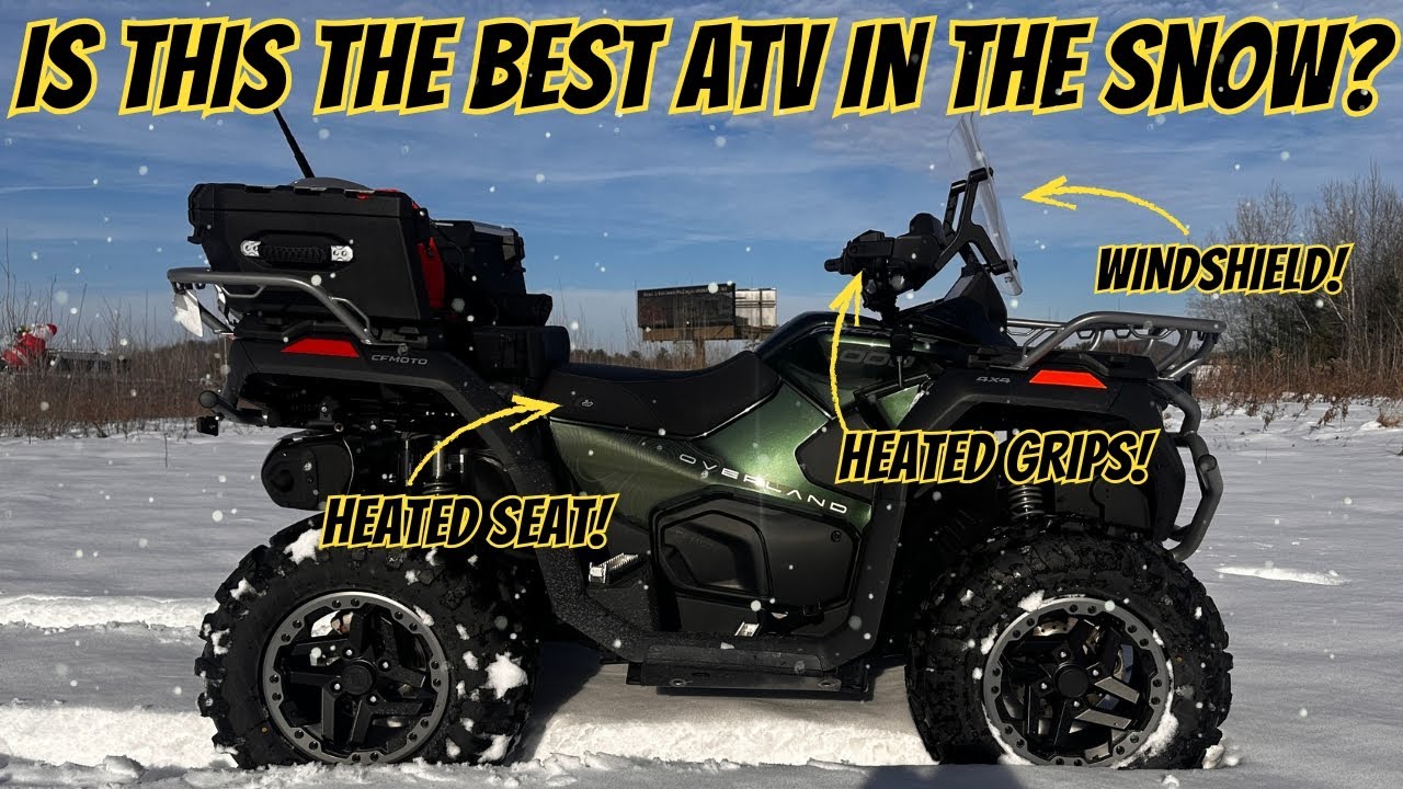 CF Moto Overland 1000 : The Best ATV to Tackle the Winter