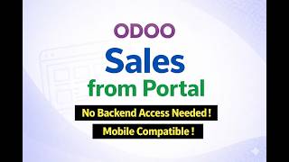 Odoo Sales Portal | Complete Sales Management Without Backend or Internal User Access