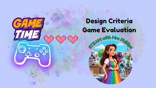 Design Criteria - Game Evaluation
