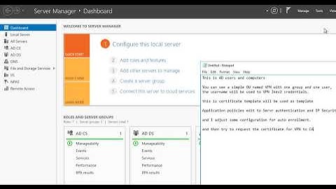 Configure VPN IKEV2 RRAS with NPS on Windows Server