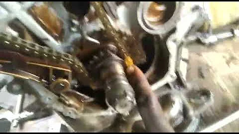 Toyota 1NZ engine timing #africa#mechanic#toyota#automobile#car#engine#timingchain#1nz #algeria