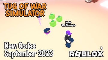 Roblox Tug of War Simulator New Codes September 2023