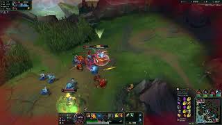 Double kill with a clean flash E Wealth