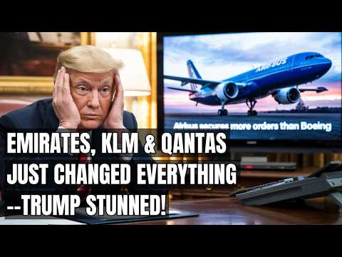 Global Airline Bombshell: Emirates, KLM & Qantas Shake U.S. Aviation Overnight! Trump's Tariffs