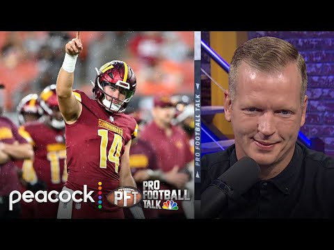 Sam Howell is ‘phenomenal’ vs. Ravens in NFL preseason Week 2 | Pro Football Talk | NFL on NBC