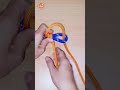 Knot rope tip diy idea for you 💡 Strong rope idea