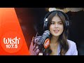 Maris racal performs ate sandali live on wish 1075 bus