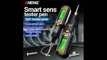 ANENG B20 Electric Screwdriver + Voltage Tester Review – 2-in-1 NCV Pen AC 450V for $0.99!