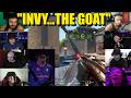 Valorant streamers reacts to PRX INVY'S INSANE 1v3 CLUTCH against VIT