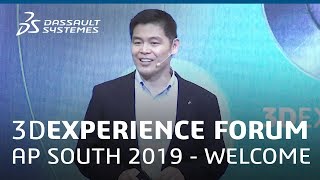 3DEXPERIENCE FORUM Asia Pacific South 2019 - Welcome Address by Masaki Sox Konno - Dassault Systèmes