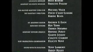 The Man In The Iron Mask 1998 End Credits Fox 2007