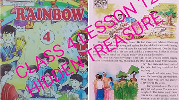 #CLASS 4 RAINBOW LESSON 12(HIDDEN TREASURE)# कक्षा 4 अंग्रेजी पाठ 12#BACHCHO KI APNI PATHSHALA#