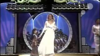 Miss Universe 1987 Cecilia Bolocco in Evening Gown