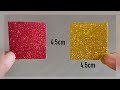 DIY/Christmas decor/Christmas ornament Tutorial/Glitter foam sheet craft/Foamiran/Art & Craft