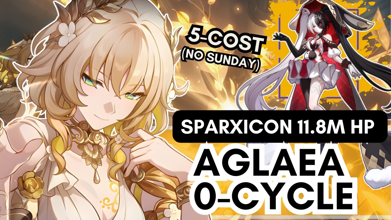 Agy Gracefully 0-cycles With 1HP Remaining?! | Sparxie Boss MoC 4.0 (0-cycle) - Aglaea E1S0