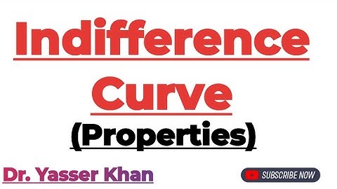 Properties Of Indifference Curve | Indifference Curve | Consumer Theory | Properties Of IC