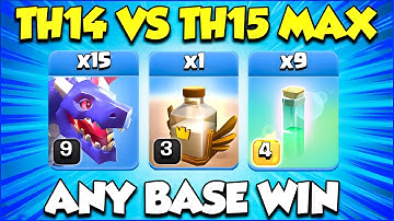 Best TH14 vs TH15 Attack Strategy 2025! Best TH14 Attack Strategy (Clash of Clans)