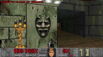 [Any% PC] Doom Unity Deathless.WAD IL E3M6 Dire Prayers Secret Exit in 32.91