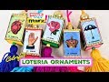 Loteria Wood Block Ornaments