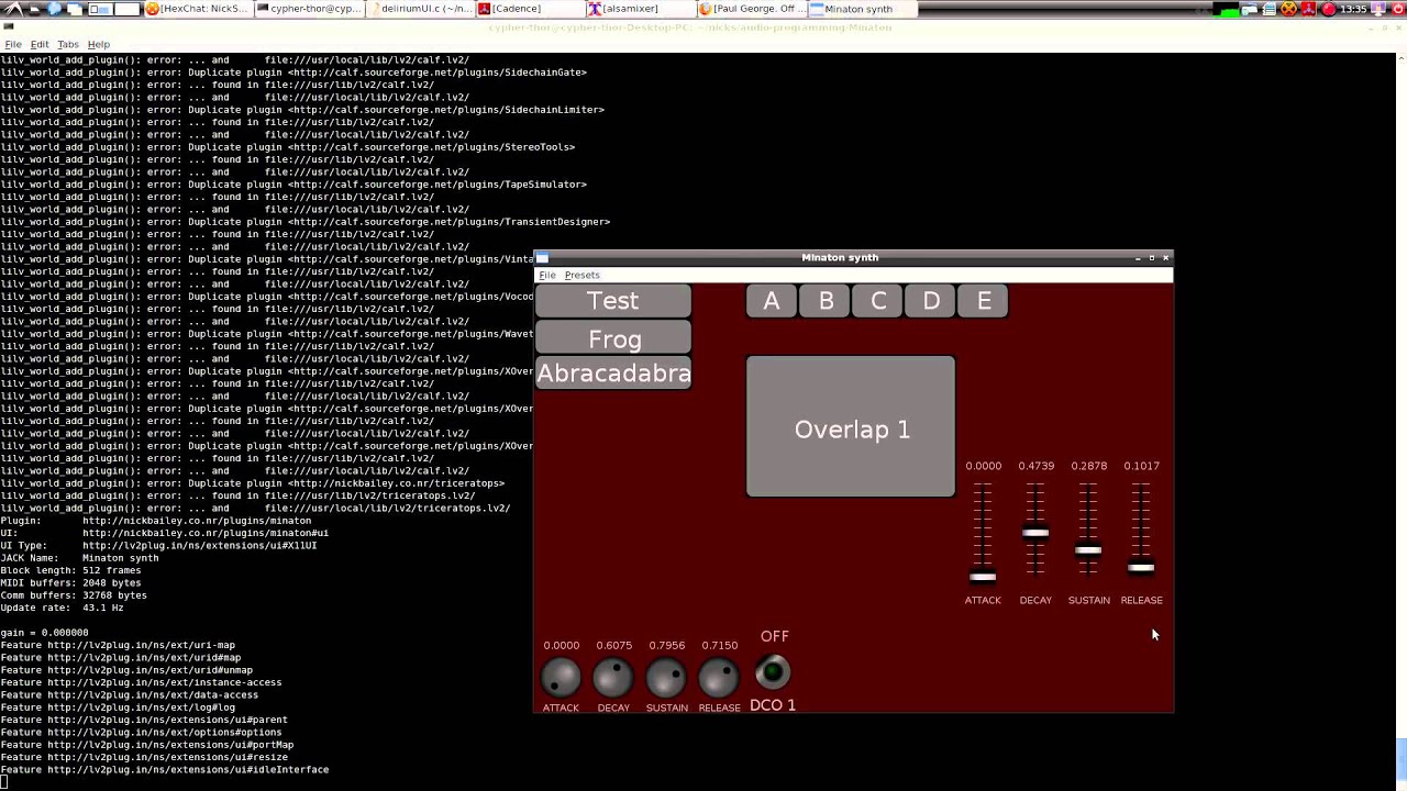 My plugin GUI - YouTube