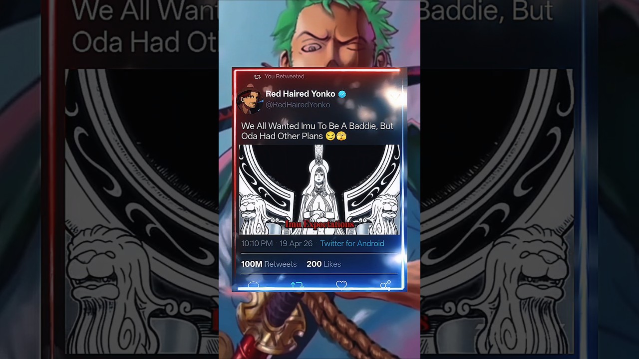 We All Wanted Imu To Be A Baddie, But Oda Had Other Plans 😏🫣 #onepiece