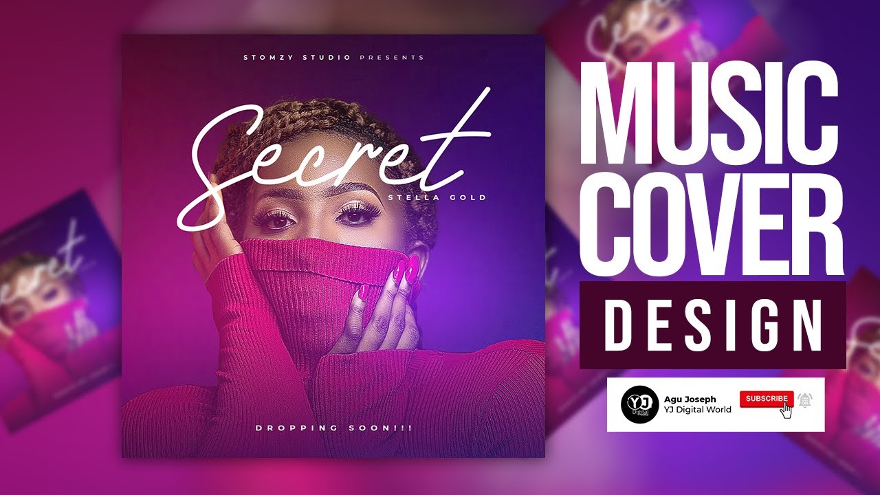 How to design a music cover art tutorial  Photoshop