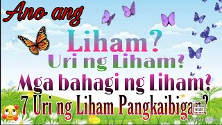 Liham/Dalawang Uri ng Liham/ Mga bahagi ng Liham