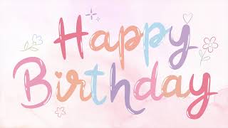 Colorful Happy Birthday Screensaver | Pastel Birthday Party Background | Cute Wallpaper & Ambiance screenshot 2