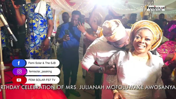 FEMI SOLAR FOR MAMA MOFOLUWAKE J AWOSANYA 70TH BIRTHDAY At Atlantis Civic Centre Osogbo.