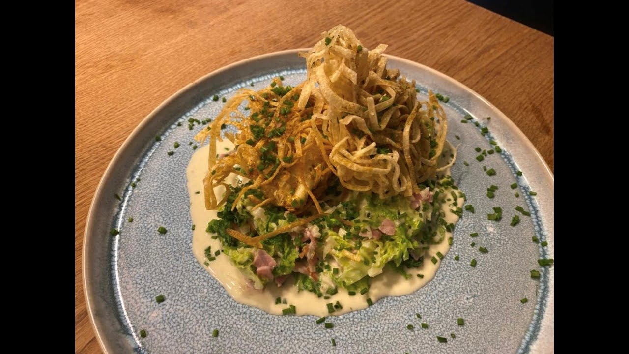 Wirsing mit gebackenem Ei - Stefan Marquard @ Home "ungeschminkt & ungeschnitten"