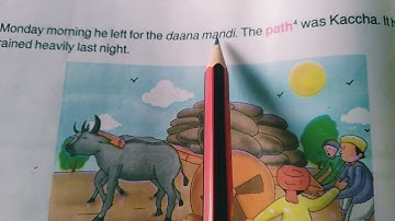 The Farmer and the Bullock Cart.Lesson -2,class 4th