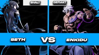[UNI 2] Seth vs Enkidu (Shaly vs Defiant) [Under Night In Birth 2] Netplay Tournament Aegis