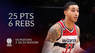 Kyle Kuzma 25 pts 6 rebs vs Pistons 22\/23 season